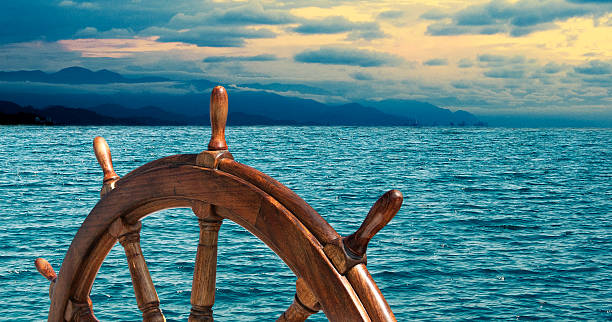 lenkrad - sailing cable winch yacht sport stock-fotos und bilder