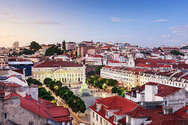 istock Rossio Square of Lisbon 524856675