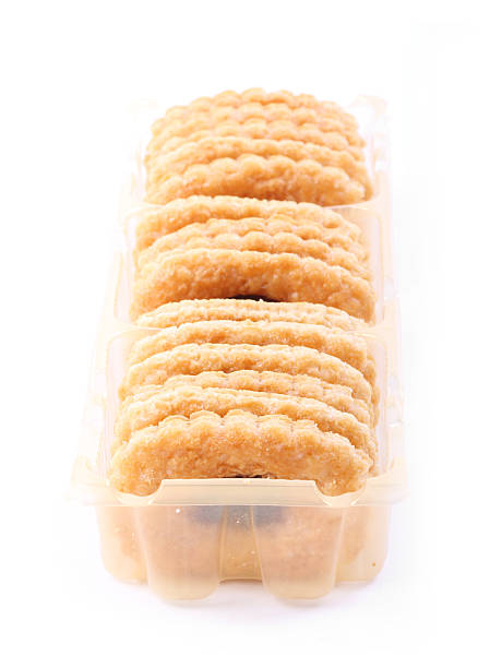 istock Puff pastry cookies isolated on white background 524857055