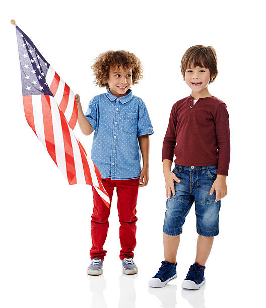 istock Patriotism knows no age 524857237