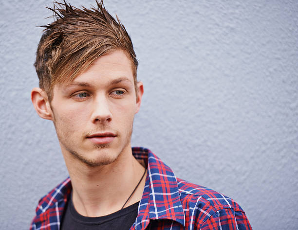 istock He just got a trendy new haircut 524857909