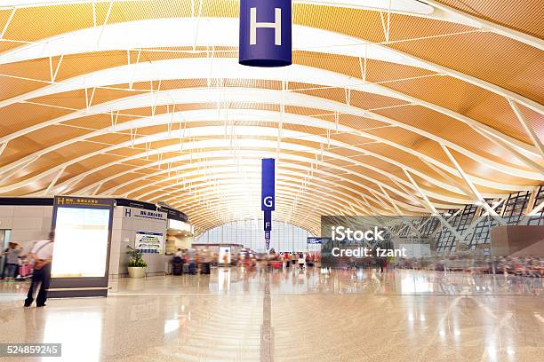 Modern Airport Stock Photo - Download Image Now - Activity, Airport, Architecture