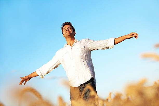 istock Unleashing his inner hippie 524859431