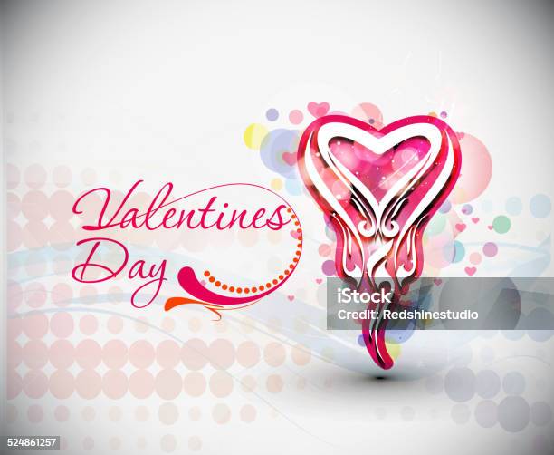 Valentines Day Background Stock Illustration - Download Image Now - Abstract, Anniversary, Celebration