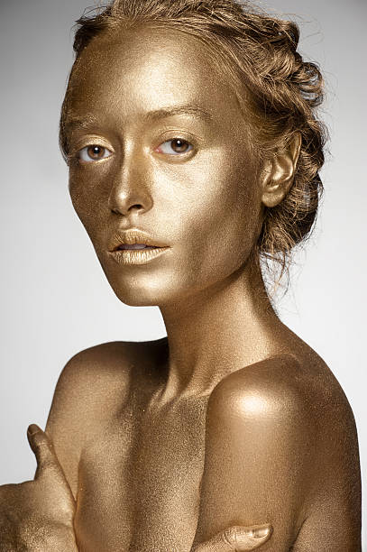 istock Golden woman 524861269
