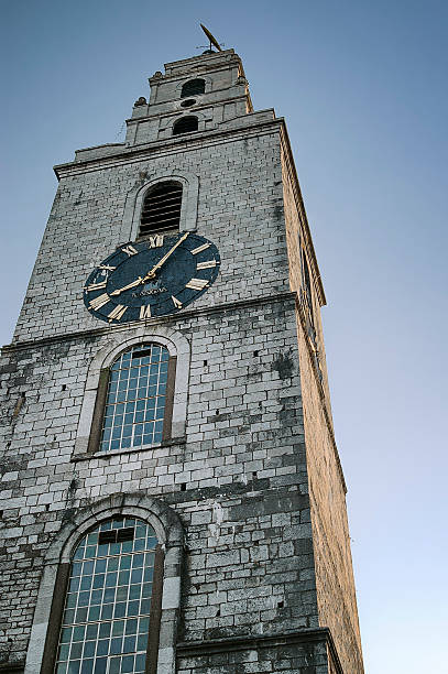 Split, Split-Dalmatia county, Croatia: the bell tower of the Cathedral of Saint Domnius is a prominent landmark and an important example of medieval Dalmatian architecture. Constructed between the 12th and 16th centuries, the Romanesque-Gothic tower stands at 57 meters, offering panoramic views of Split and its surroundings. Its design reflects a blend of architectural styles, with slender columns, arches, and decorative elements that evolved over centuries of construction. The tower underwent significant restoration in the early 20th century to preserve its structural integrity. Today, it remains a central feature of the cathedral complex and a popular site for visitors.