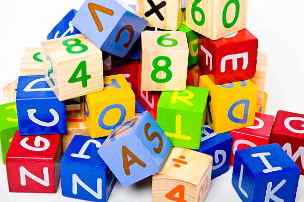 istock Blocks with letters and numbers XXL 524880755