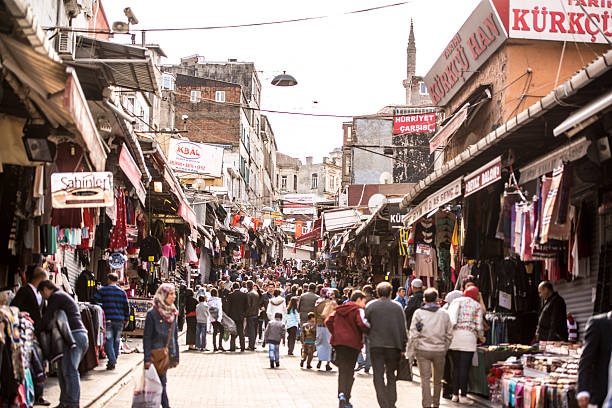 istock Busy Istanbul street 524880921