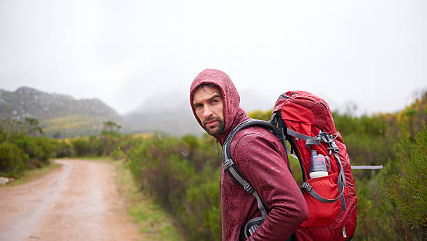 istock Looking back on the road just traveled 524880929