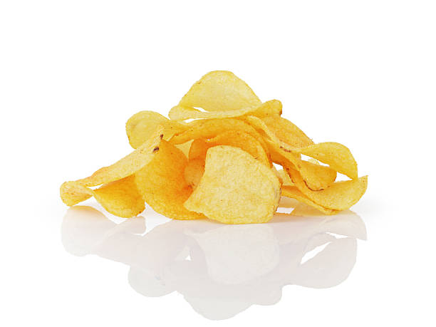 istock heap of potato chips with paprika 524882839