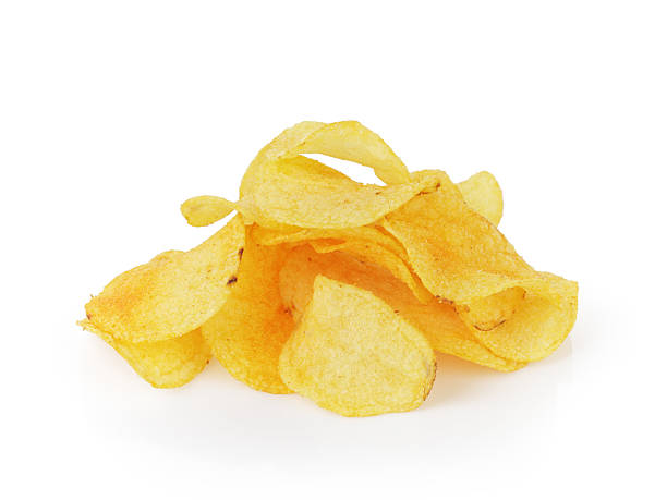 istock heap of potato chips with paprika 524882841