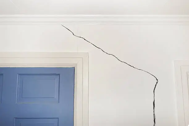 Photo of Cracked wall