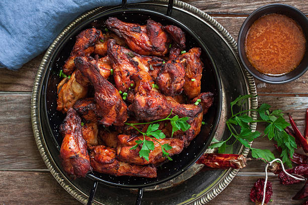 istock Indian tandoori style chicken 524885622