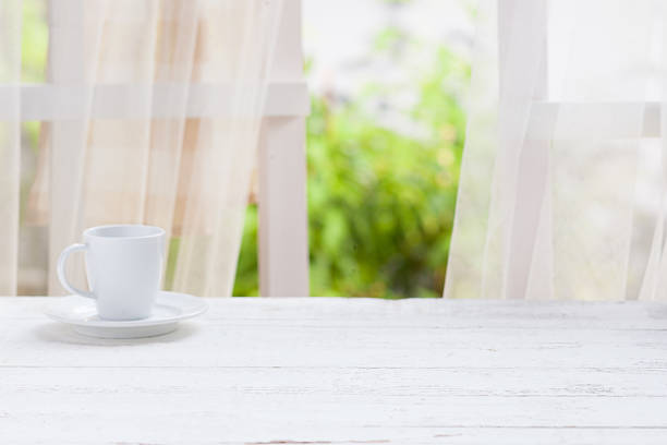 istock Wooden over summer window background 524887192