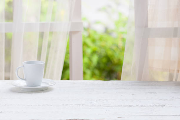 istock Wooden over summer window background 524887246