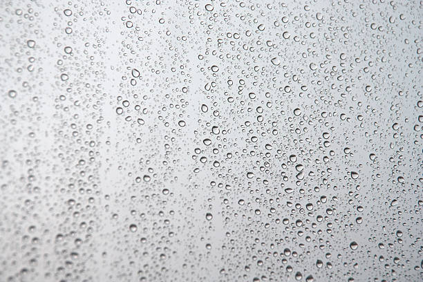 istock Drops of rain on the window 524890288