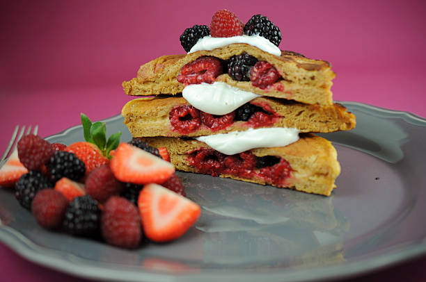 istock French toast on magenta wallpaper 524892178