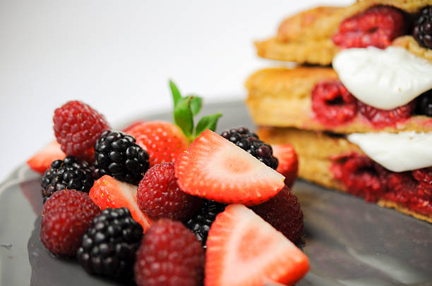 istock Berries with french toast 524893042