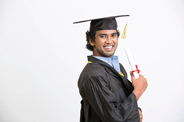 istock Young Happy indian Male Student 524895810