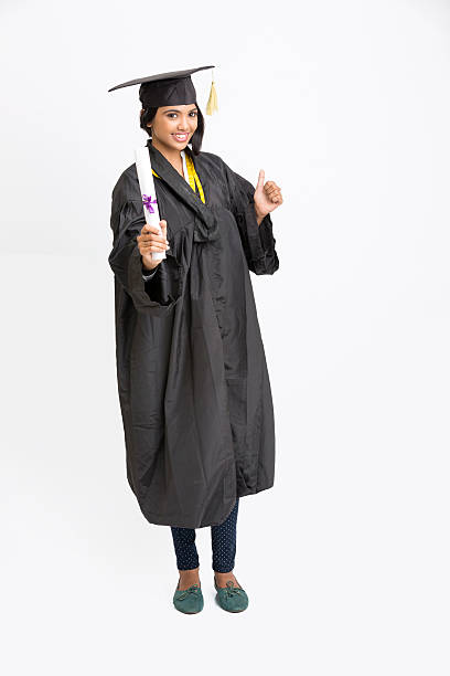 istock Happy young Indian girl college graduate 524896182