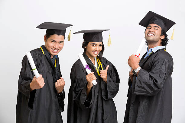 istock Successful group of Indian college graduates 524896800