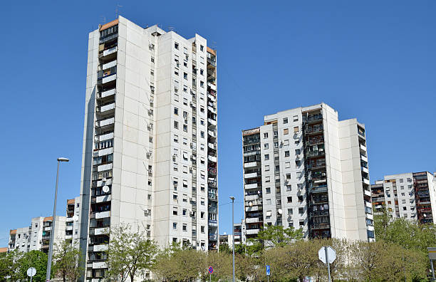 istock Line of Residential Buildings 524898518