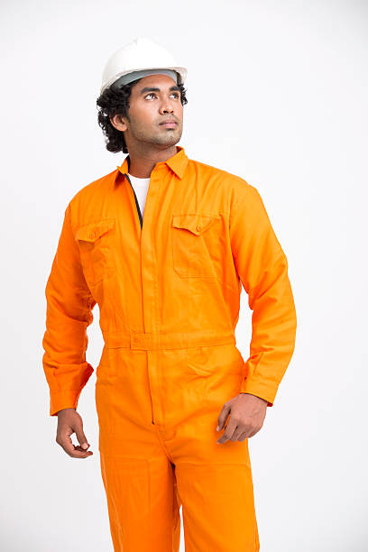 istock Indian municipal young worker looking over 524899772
