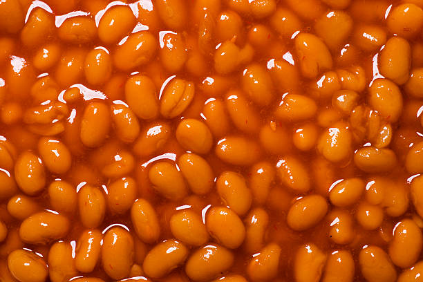 istock Baked Beans in Tomato Sauce- Backgrounds 524903637