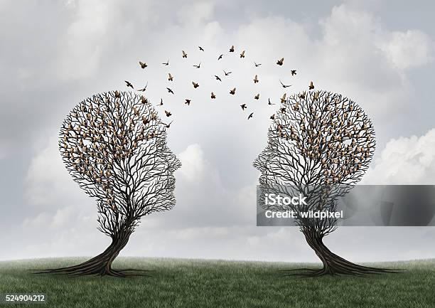 Concept Of Communication Stock Photo - Download Image Now - Communication, Listening, Discussion