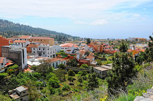 cityscape of Vilaflor, Tenerife (Spain)