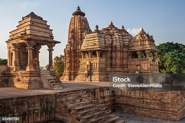 Khajuraho Temples Madhya Pradesh India Stock Photo - Download Image Now - Ancient, Architecture, Asia