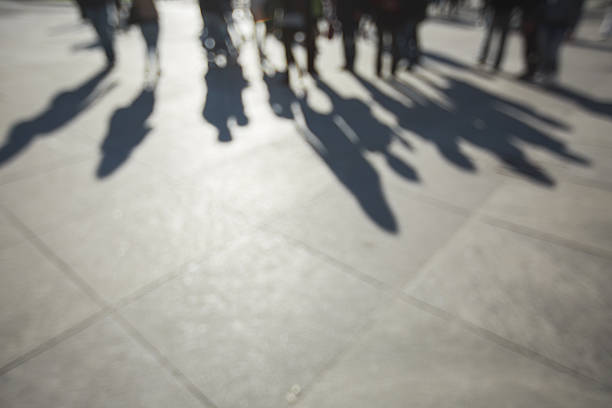 istock Crowded blurred street in Milan, Italy 524907422