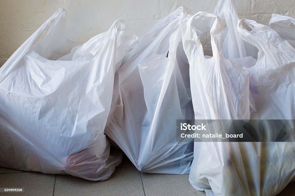 Des sacs en plastique - Photo de Sac en plastique libre de droits