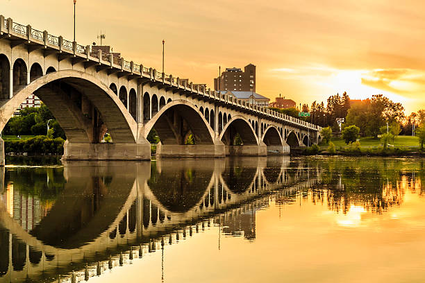 istock Sunset over the City of Saskatoon 524922453