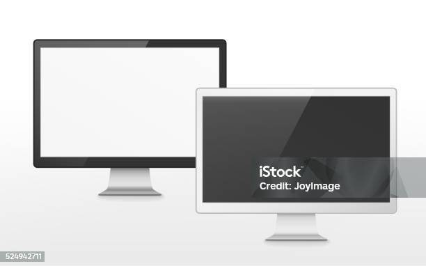 Device Set With Different Sizes Of Tv Stock Illustration - Download Image Now - Book, Business, Co-Pilot