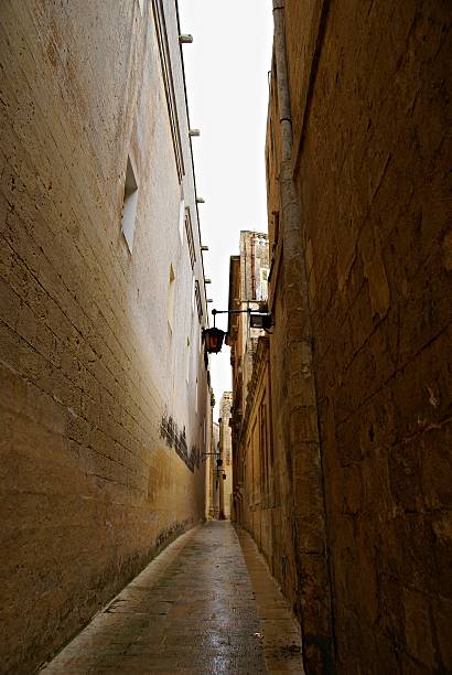 istock Rainy day in Mdina - Silent City, Malta 524944439
