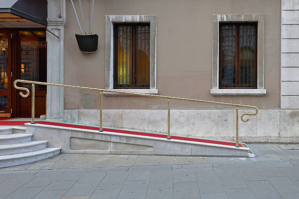 istock Wheelchair ramp 524945611