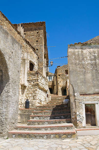 istock Alleyway. Rocca Imperiale. Calabria. Italy. 524946065