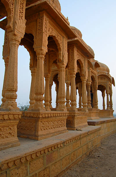 istock Vyas Chhatri, Jaisalmer, Rajasthan, India - Stock Image 524946127