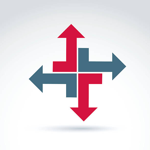 100+ Multidirectional Sign Post Stock Illustrations, Royalty-Free ...