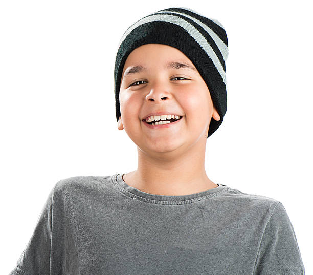istock Happy Child Wearing Beanie 524947297