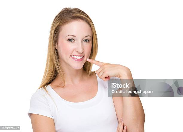 Woman Show The White Teeth Stock Photo - Download Image Now - Adult, Armored Tank, Beautiful People