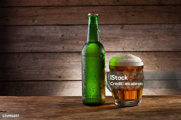 Beer Stock Photo - Download Image Now - Alcohol - Drink, Bar - Drink Establishment, Bar Counter