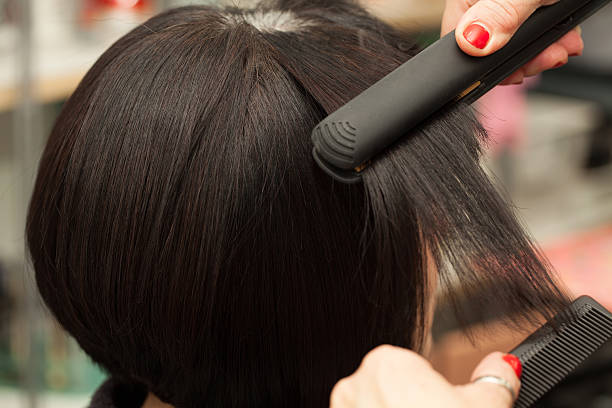 istock Straightening Short Hair 524998899