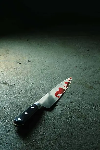 Photo of Bloody knife
