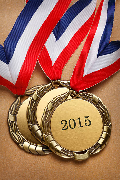 istock First Place Gold Medal With The year 2015 525002315