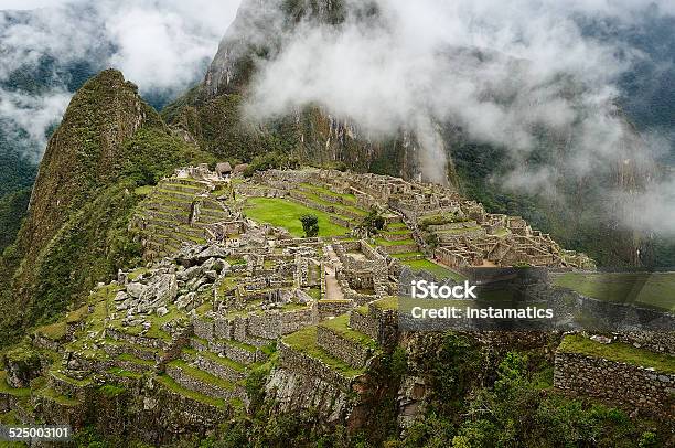 Machu Picchu In Peru Stock Photo - Download Image Now - Ancient, Ancient Civilization, Andes