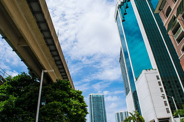 istock Downtown Miami ways and buildings 525013690