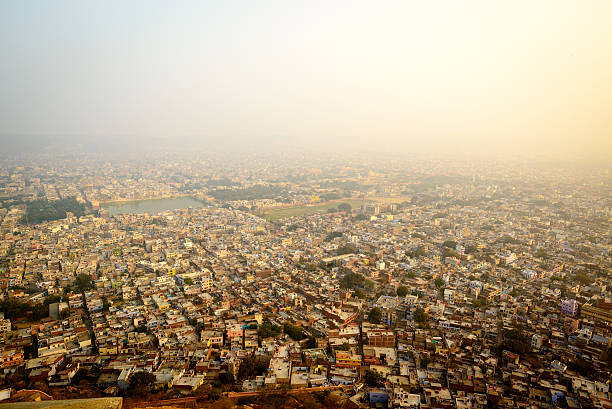 istock Overlooking Jaipur from Nahargarh Fort 525015064
