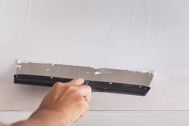 istock house improvement worker puts finishing layer of stucco on wall 525015620